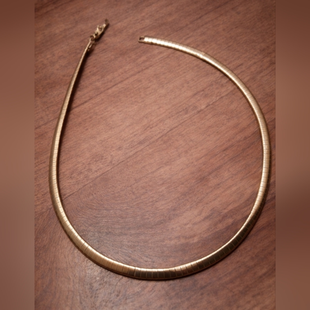 Gold Silver Snake Chain Necklace